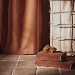 Ferm Living Ekko H�ndkl�de 100x50 cm Mocha/Cashmere