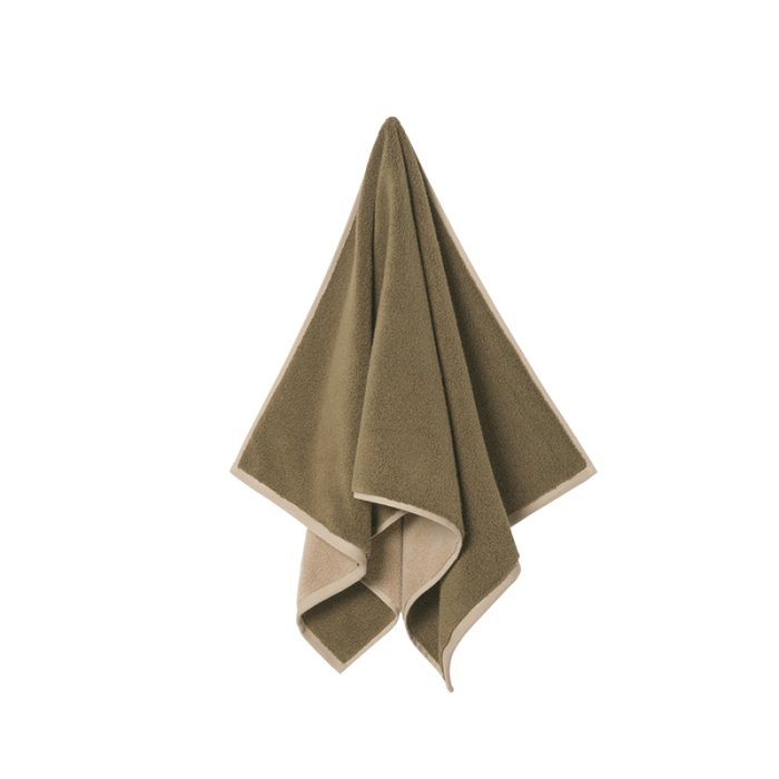 Ferm Living Ekko H�ndkl�de 100x50 cm Olive/Cashmere
