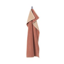 Ferm Living Ekko Badeh�ndkl�de 140x70 cm Mocha/Cashmere