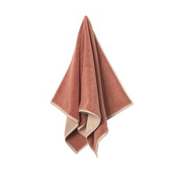 Ferm Living Ekko Badeh�ndkl�de 140x70 cm Mocha/Cashmere