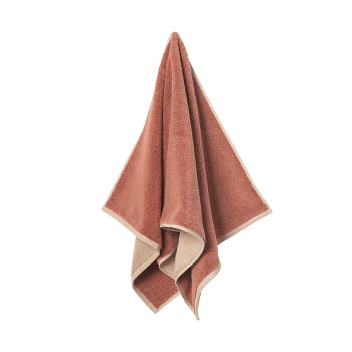 Ferm Living Ekko Badeh�ndkl�de 140x70 cm Mocha/Cashmere