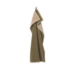 Ferm Living Ekko Badeh�ndkl�de 140x70 cm Olive/Cashmere