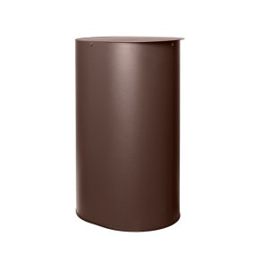 Ferm Living Enkel Bin Large Dark Chocolate