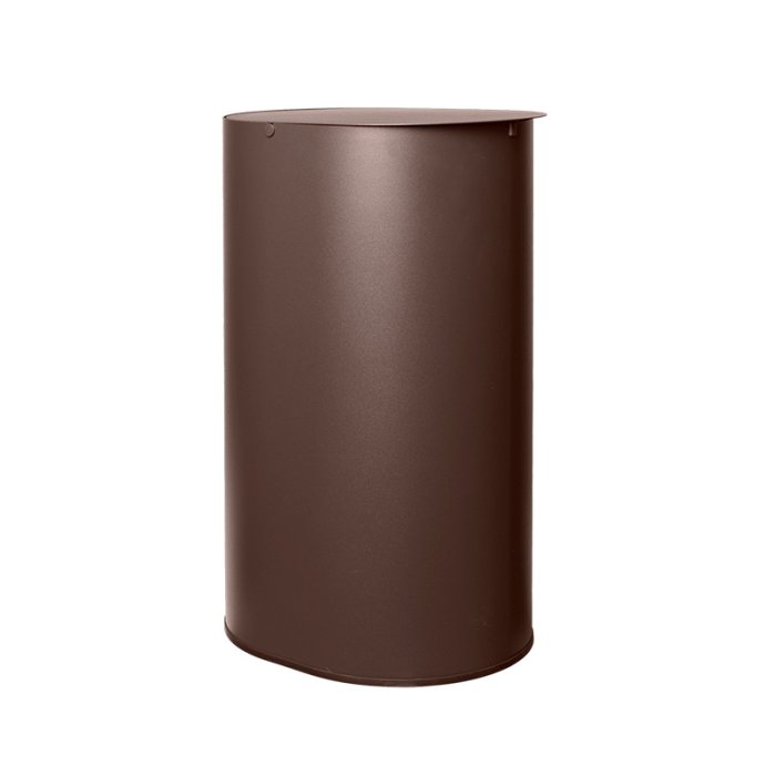 Ferm Living Enkel Bin Large Dark Chocolate