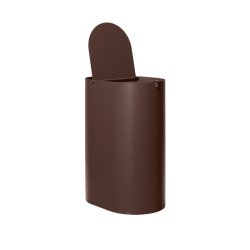 Ferm Living Enkel Bin Small Dark Chocolate