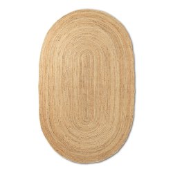 Ferm Living Eternal Jute Tppe - Oval - Large