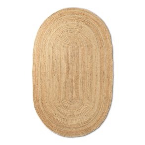 Ferm Living Eternal Jute Tppe - Oval - Large