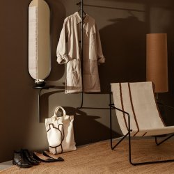 Ferm Living Eternal Jute Tppe - Oval - Small - Natur