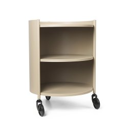 Ferm Living Eve Storage Rullebord - Cashmere
