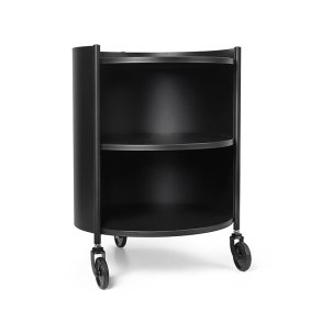 Ferm Living Eve Storage Rullebord - Sort
