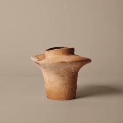 Ferm Living  Evio Vase H22 cm Burnt Umber
