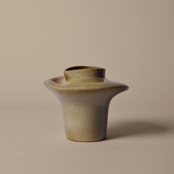 Ferm Living  Evio Vase H22 cm Elm Green