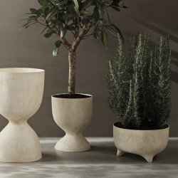 Ferm Living Evoke Pot Warm Sand Lav