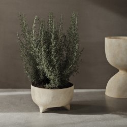 Ferm Living Evoke Pot Warm Sand Lav