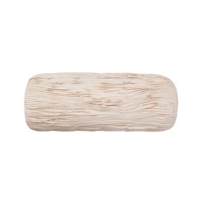 Ferm Living Falda Smocked Bolster Pude 60x20 cm Undyed