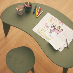 Ferm Living Feve Kids Skrivebord Elm Green