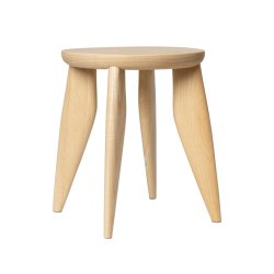 Ferm Living Feve Kids Skammel Natur Ask