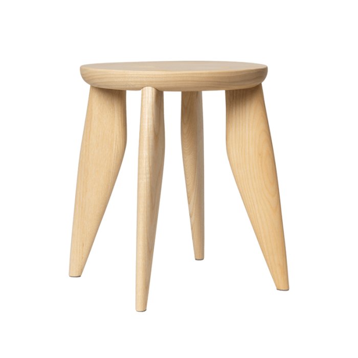 Ferm Living Feve Kids Skammel Natur Ask