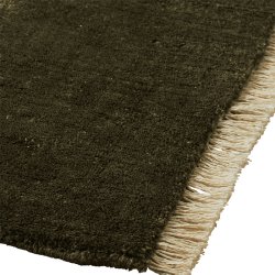 Ferm Living Firth Jute Tppe 170x240 cm Dark Olive