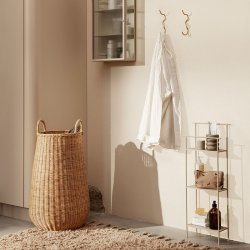 Ferm Living Flettet Vasketjskurv - Natur