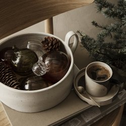 Ferm Living Flow Centrepiece Off-white Speckle