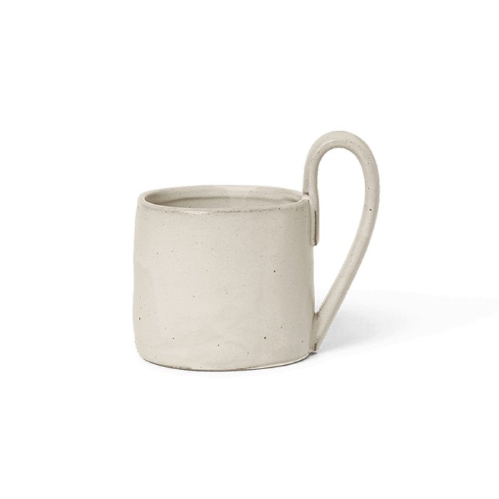 Ferm Living Flow Krus Off-white Speckle