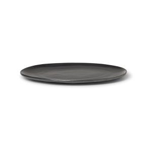 Ferm Living Flow Tallerken Sort Large