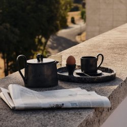 Ferm Living Flow ggebger 2 stk Sort