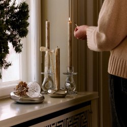 Ferm Living Flurry Glaskugler Large S�t af 3 Hvid