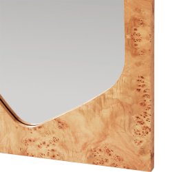 Ferm Living Folia Spejl H135 cm Natural Burl