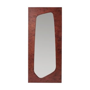 Ferm Living Folia Spejl H135 cm Dark Stained Burl