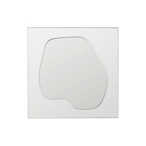 Ferm Living Folia Spejl H45 cm S�lvfinish