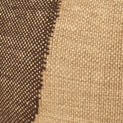 Ferm Living Forene Square Puf - Tan/Chocolate