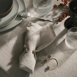 Ferm Living Forest Servietringe - Messing - 4 stk.