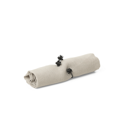 Ferm Living Forest Servietringe - Sort Messing - 4 stk.