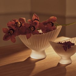 Ferm Living Fountain Glas Sk�l Small Frosted