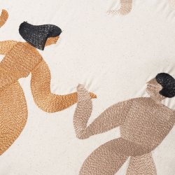 Ferm Living Free Pude - 50x50 cm - Natural 