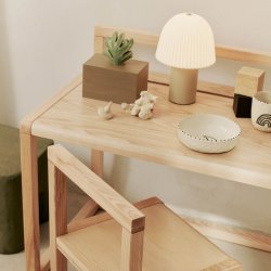 Ferm Living Frill Brbar Lampe Cashmere/Hvid