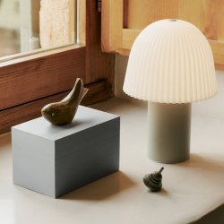 Ferm Living Frill Brbar Lampe Cashmere/Hvid