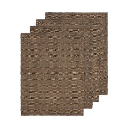 Ferm Living Gather Dkkeservietter St af 4 Sort/Natural