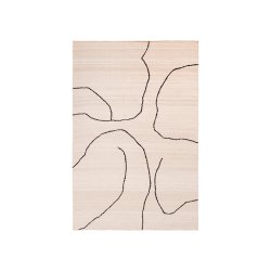 Ferm Living Gesso Jute Tppe 170x240 cm Off-white/Dark fig