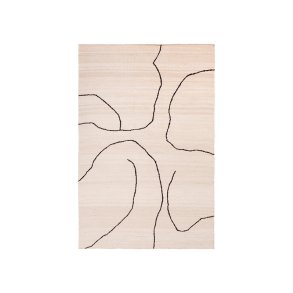Ferm Living Gesso Jute Tppe 170x240 cm Off-white/Dark fig