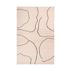 Ferm Living Gesso Jute Tppe 200x300 cm Off-white/Dark fig