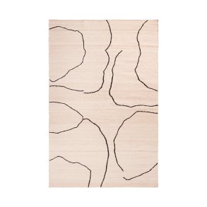 Ferm Living Gesso Jute Tppe 200x300 cm Off-white/Dark fig