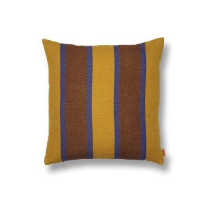 Ferm Living Grand Pude - 50x50 cm - Lime/Bright Blue/Choco