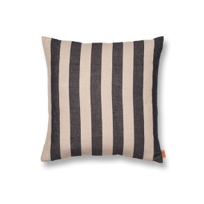 Ferm Living Grand Pude - 50x50 cm - Sand/Black