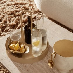 Ferm Living Grib Tray - Cashmere