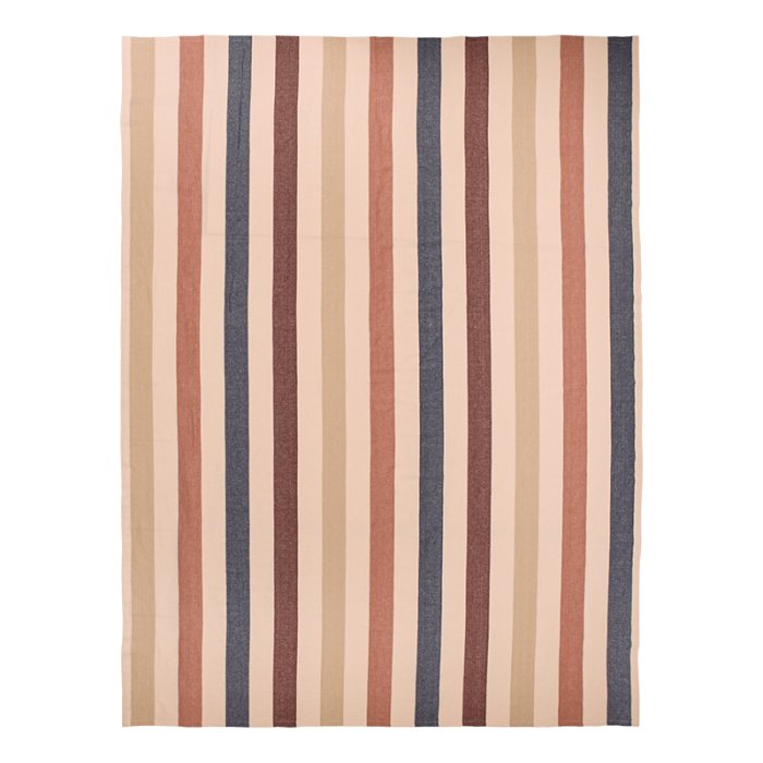 Ferm Living Hale Borddug 150x240 cm Cashmere/Mocha/Indigo Blue
