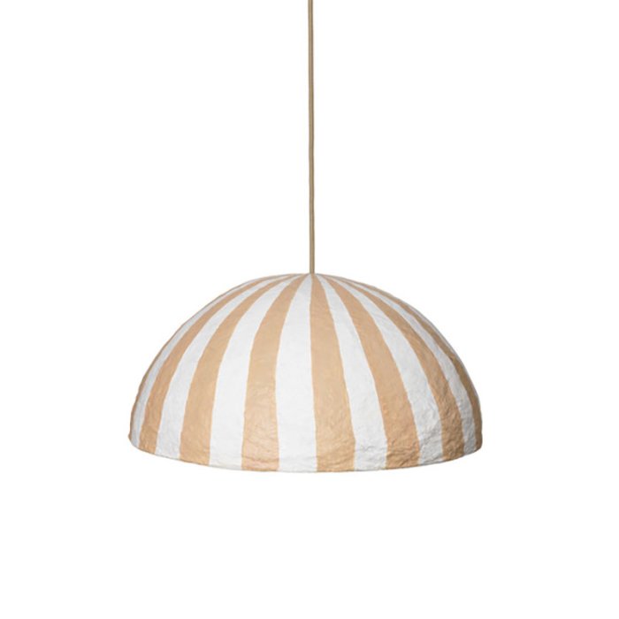 Ferm Living Half Dome Lampeskrm - Stripe