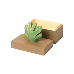 Ferm Living Harbour Box Koral Mistletoe/Tan